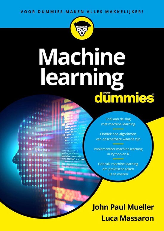 Boek cover Machine Learning voor Dummies van Luca Massaron (Onbekend)