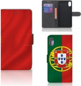 Bookstyle Case Geschikt voor iPhone Xs Max Portugal