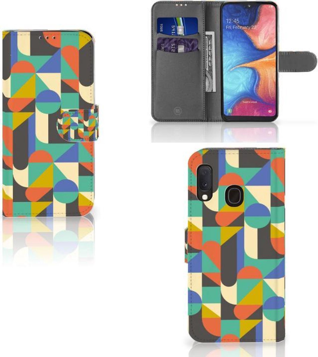 Samsung Galaxy A20e Telefoon Hoesje Funky Retro