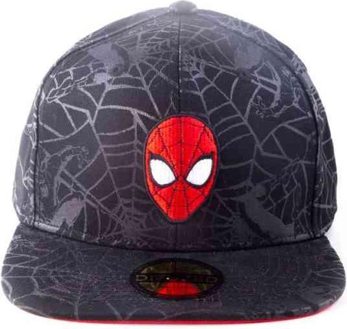 Marvel SpiderMan Snapback Pet - Zwart