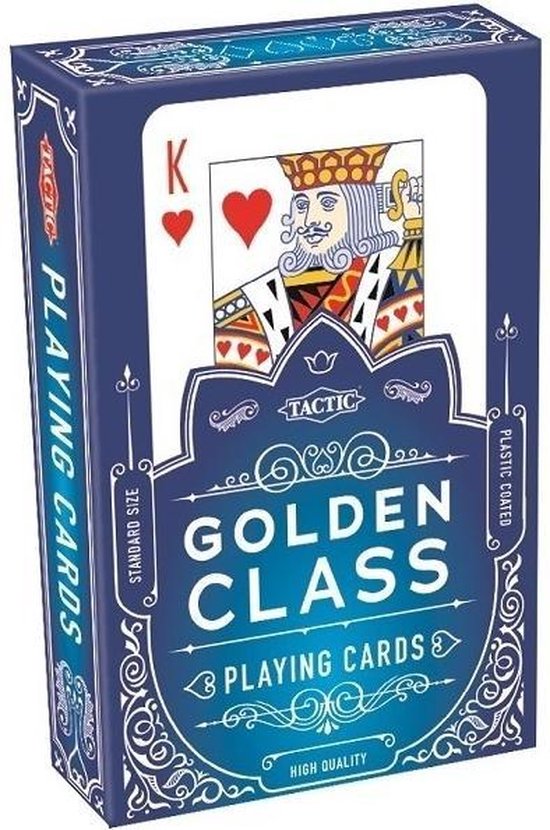 Afbeelding van het spel Speelkaarten International Golden Blue