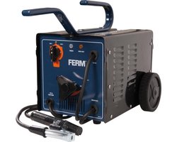 FERM - WEM1035 - Lasapparaat - 55-160 Ampere - 230V - of - 400V - Overhittingsbeveiliging - Inclusief - Bikhamer - Laskap - Krachtig - Booglasapparaat - Lasapparaat elektrode - Lasapparaat electrisch - Krachtstroom lasser - 400 Volt