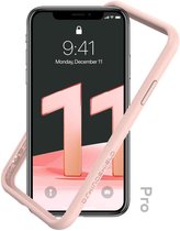Rhinoshield Telefoonhoesje geschikt voor Apple iPhone 11 Pro Hoesje Hardcase | Rhinoshield CrashGuard NX Bumper - Blush Pink | Roze