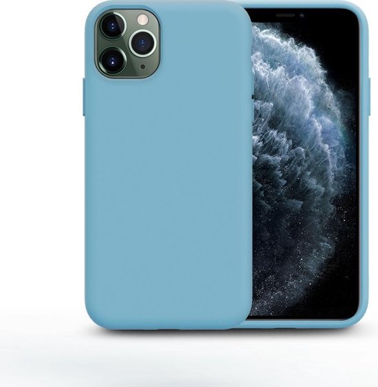 Nano Silicone Back Hoesje Apple iPhone 11 - Turquoise Ntech | bol.com
