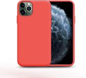 Nano Silicone Back Hoesje Geschikt voor iPhone 11 – Rood