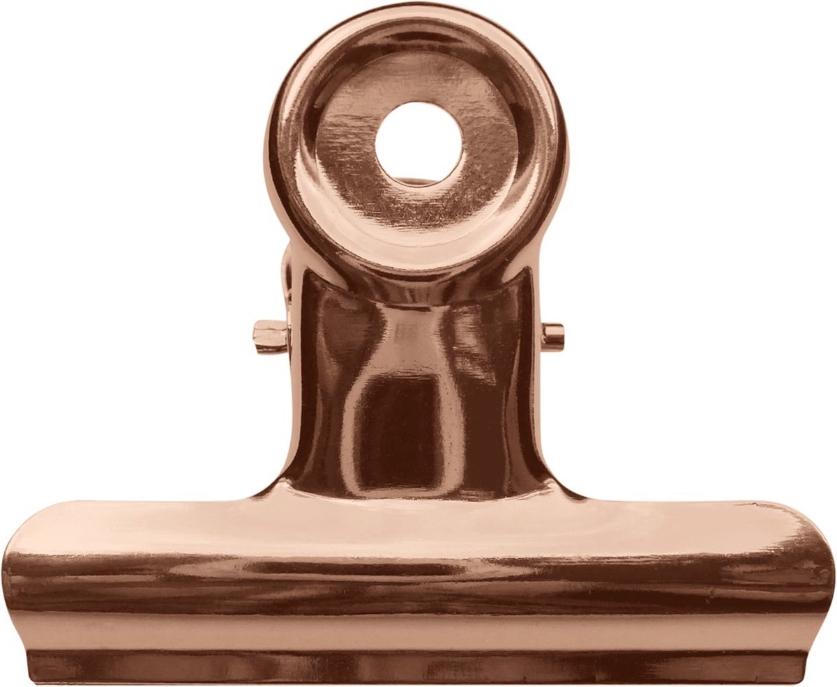 LPC Papierklem Bulldog clip koper - 38 mm -20 stuks