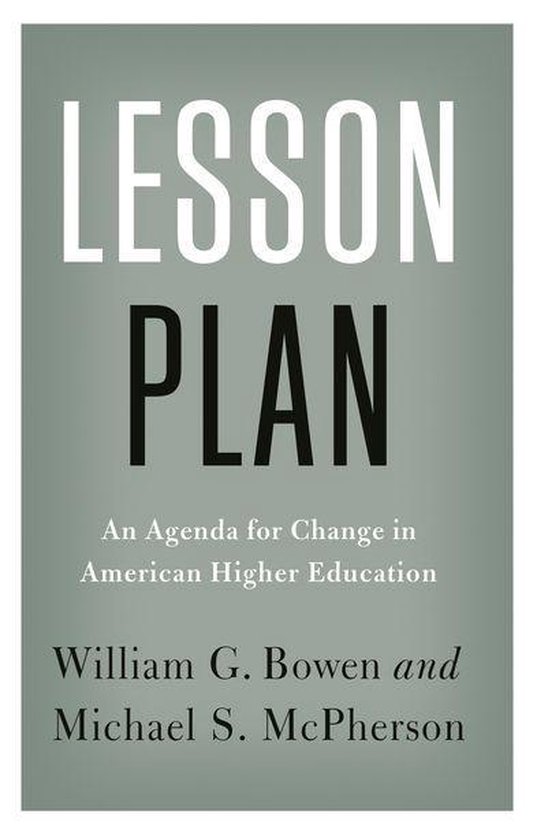 The William G. Bowen Series - Lesson Plan