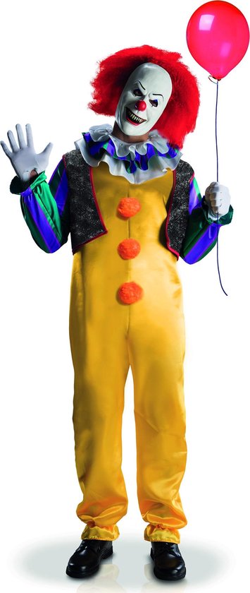 Deluxe terror It™ clown kostuum voor volwassenen - Verkleedkleding - XL" |  bol.com