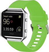 Fitbit Blaze Siliconen bandje |Groen / Green |Premium kwaliteit| One Size | TrendParts