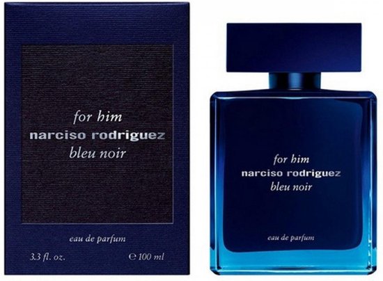 Toepassen contrast Begin Narciso Rodriguez Bleu Noir - 100ml - Eau de parfum | bol.com