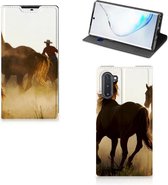 Geschikt voor Samsung Galaxy Note 10 Hoesje maken Design Cowboy
