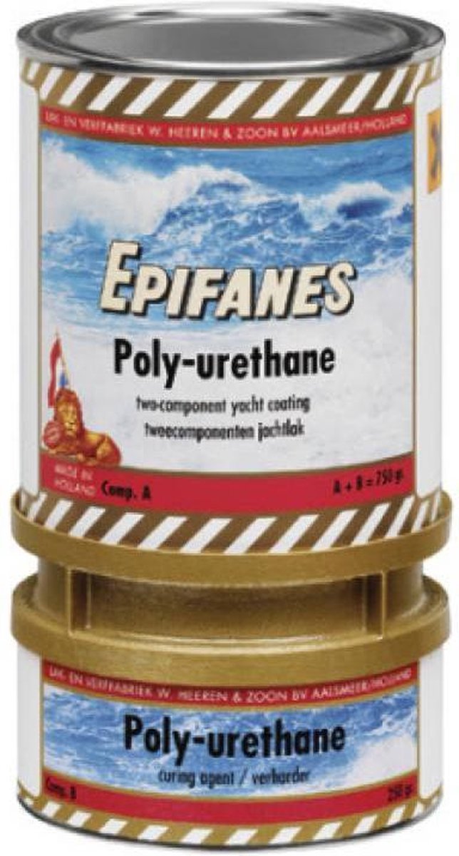 Epifanes Poly-Urethane 750gr 854 - hoogglans aflak - polyesterhars
