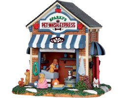 Lemax - Sparky's Pet Wash Express