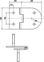 Scharnier 90x60mm (GS72172)