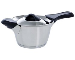 Q-linair Classic steelpan 16 cm met deksel