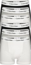 Actie 6-pack: Calvin Klein trunks - heren boxers normale lengte - zwart - grijs en wit - Maat: L