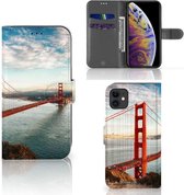 iPhone 11 Flip Cover Golden Gate Bridge