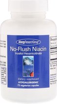 No-Flush Niacin 75 Vegetarian Capsules - Allergy Research Group