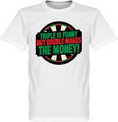 Double Makes The Money Darts T-Shirt - XS