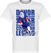 Davor Suker Legend T-Shirt - XXXL