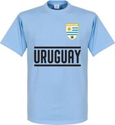 Uruguay Team T-Shirt - Licht Blauw - M