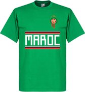 Marokko Team T-Shirt - Groen - XL