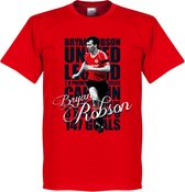 Bryan Robson Legend T-Shirt - L