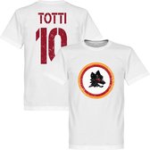 AS Roma Vintage Logo Totti T-Shirt - S