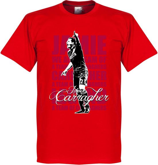 Jamie Carragher Legend T-Shirt - Rood - XL