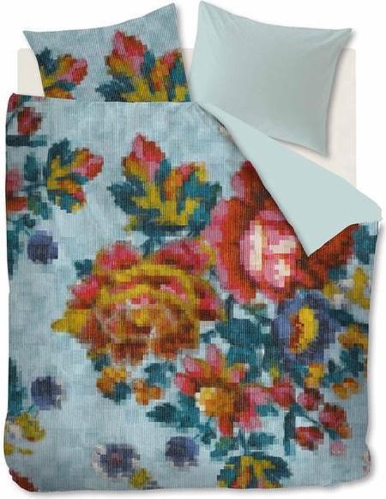 Oilily Floral Mosaic - Dekbedovertrek - Lits-jumeaux - 260x200/220 cm + 2 kussenslopen 60x70 cm - Multi kleur