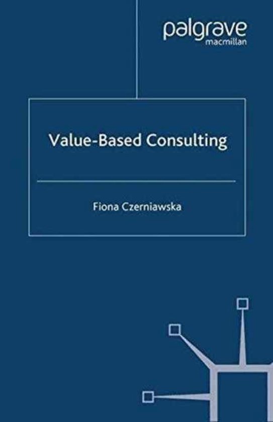 Value Based Consulting - cover
