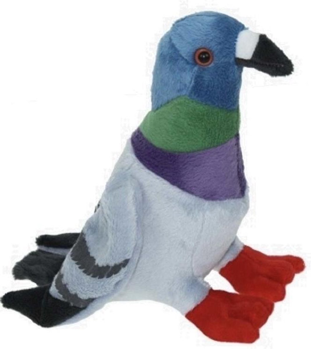 Peluche oiseau pigeon en peluche 19 cm - Peluche pigeons en peluche -  Jouets pour enfant | bol.com