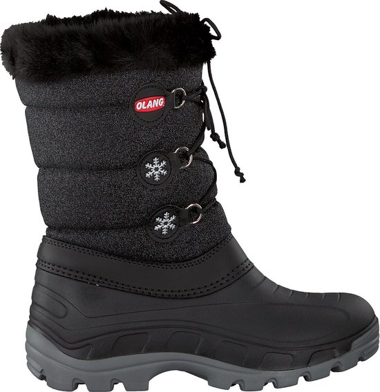 Olang Dames Enkelboots Marte - Zwart - Maat 35/36 | bol.com