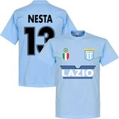 Lazio Roma Nesta 13 Team T-Shirt - Licht Blauw - XXL