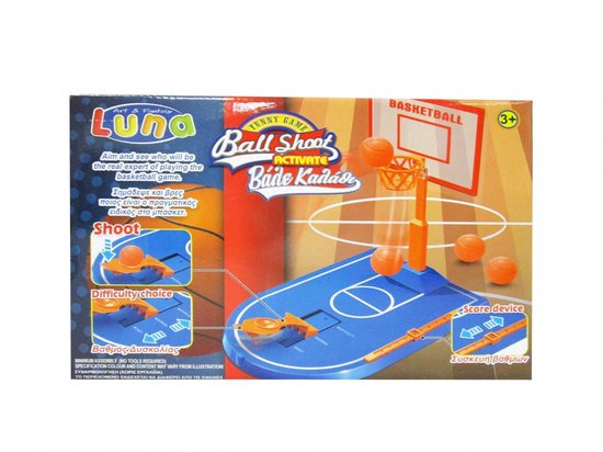 Luna Basketball Tischspiel Ballsport Spiel 3J 
