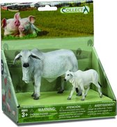 Collecta Boerderijdieren: Speelset Giftverpakking Wit 2-delig