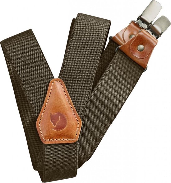 Fjallraven Singi Clip Suspenders Bretels (fashion) - Dark Olive