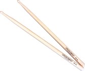 Drumsticks (houten top) - MUSIC STORE 2B Long Sticks Hornbeam, Wood Tip