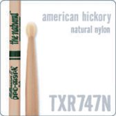 PRO-MARK TXR747N Rock Sticks Natural American Hickory, Nylon Tip - Drumsticks