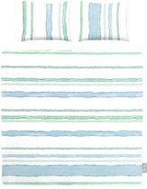 iSeng Mary - Dekbedovertrek - Lits-jumeaux - 240x200/220 cm + 2 kussenslopen 60x70 cm - Blauw