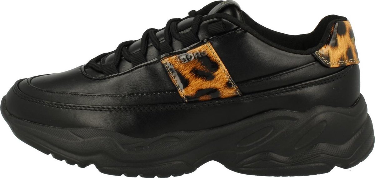 Björn Borg - Dames Sneakers X310 Low Leo W - Zwart - Maat 36 | bol.com