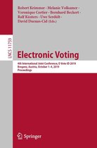 Lecture Notes in Computer Science 11759 - Electronic Voting