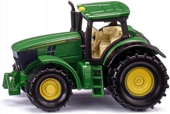 Siku John Deere 6250r Tractor 6,7 Cm Staal Groen/geel (1064)