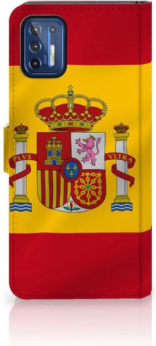 Motorola Moto G9 Plus Bookstyle Case Spanje