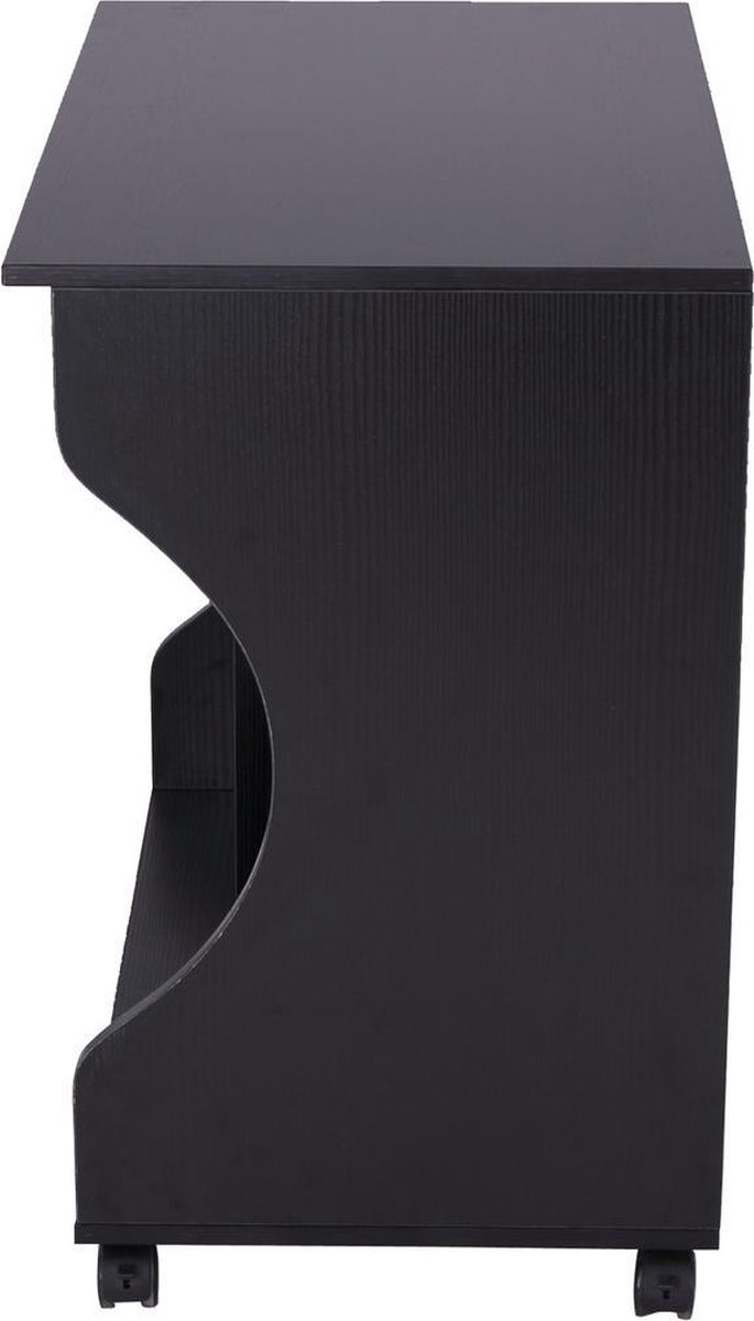 nuvido-shop Nuvido-Shop Compact Bureau Zwart - afbeelding 4