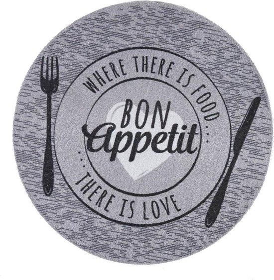 MD Entree - Keukenloper - Cook&Wash - Bon Appetit Love - 67 cm Ø