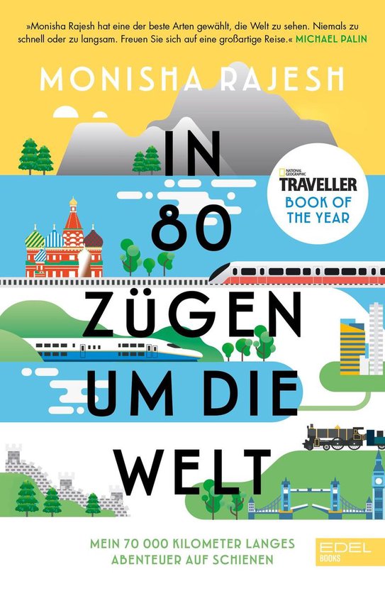 In 80 Zügen um die Welt - cover