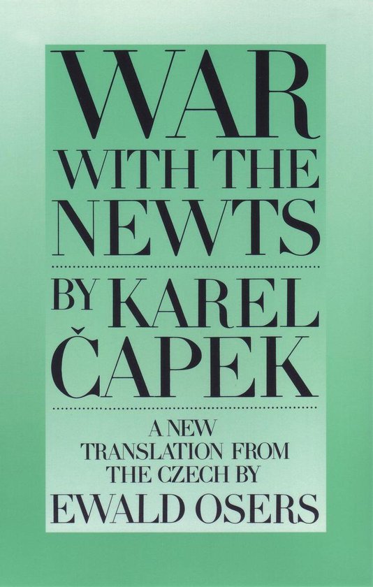 War with the Newts - cover