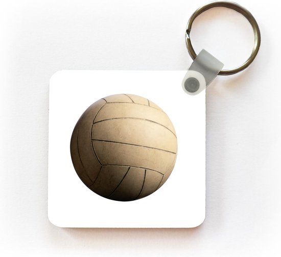 Sleutelhanger - Waterpolo bal op witte achtergrond - Plastic | bol.com