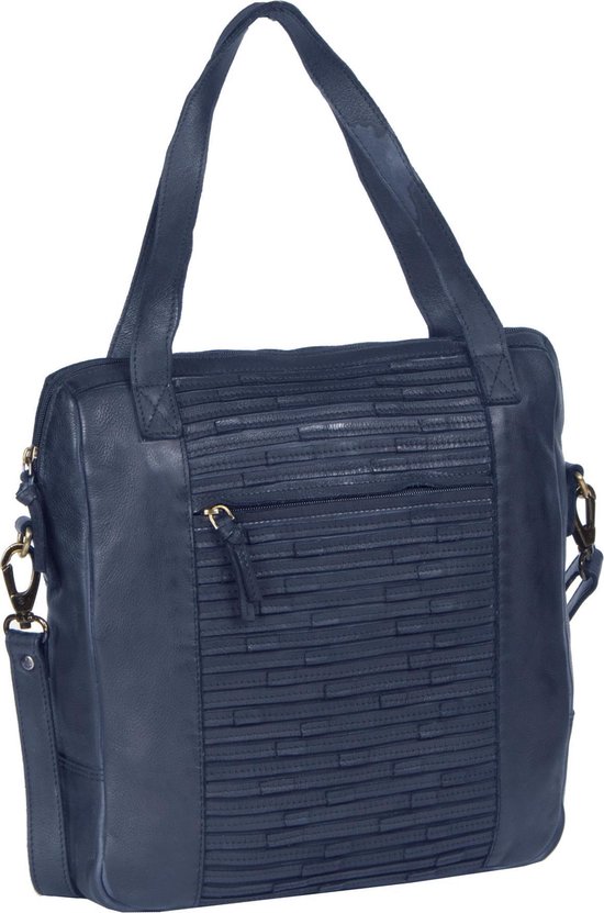 Justified Bags® Chantal - Shopper - Schoudertas - Blauw